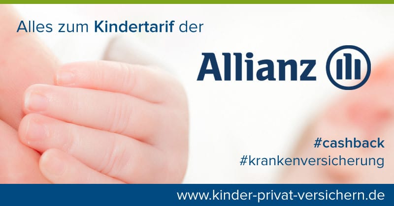 Allianz Krankenversicherung | PKV-Kindertarife mit Cashback